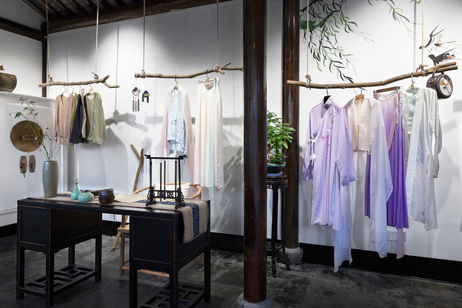 汉服服装店装修设计案例